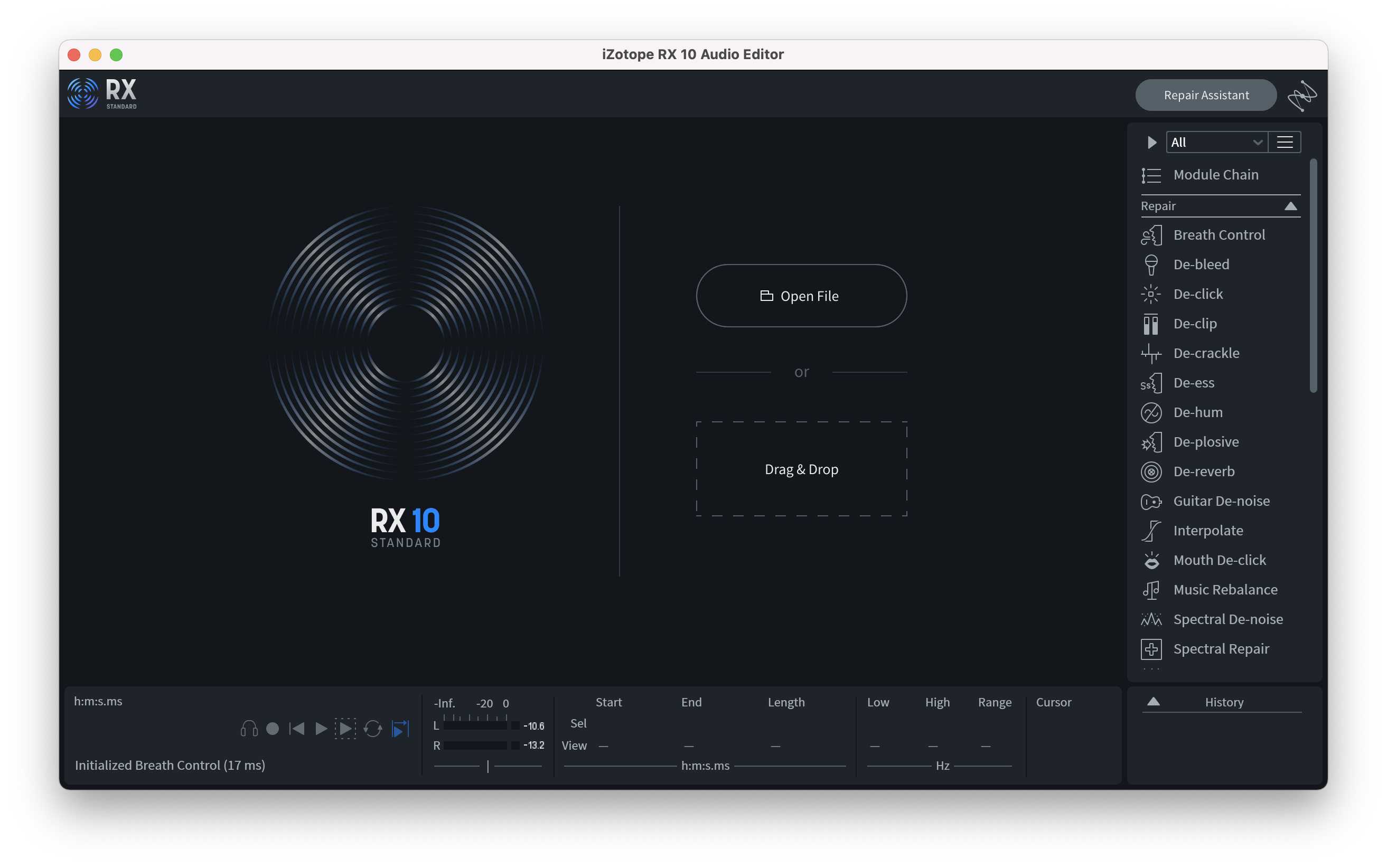 iZotope – RX 10 Standardについて | 音の寄り道